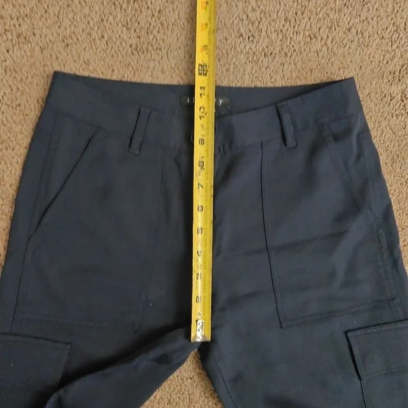 Theory Women's Cargo Navy Pants Jogger Size 00 - Picture 8 of 13